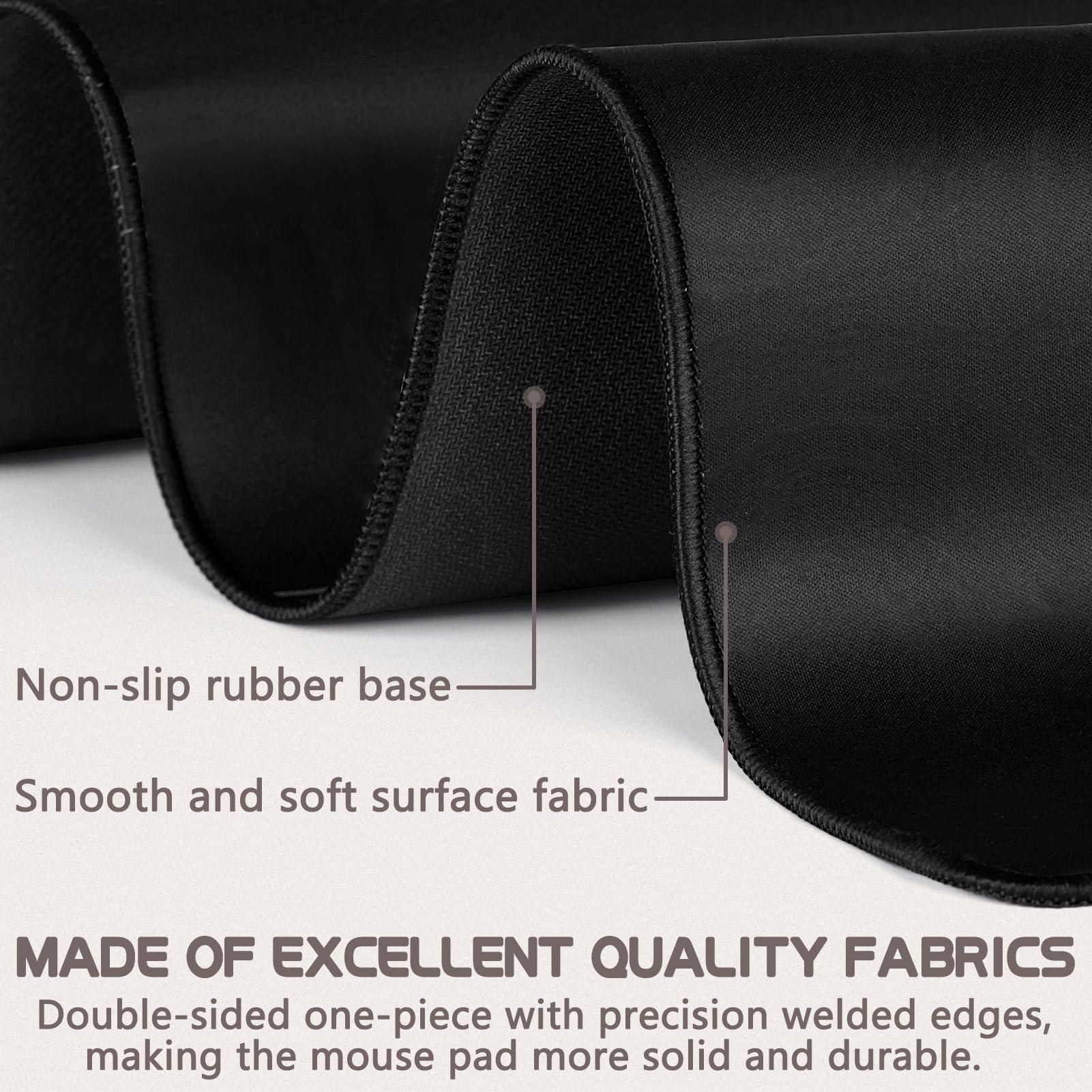 31.5-Inch Extended Gaming Mouse Pad with Non-Slip Base