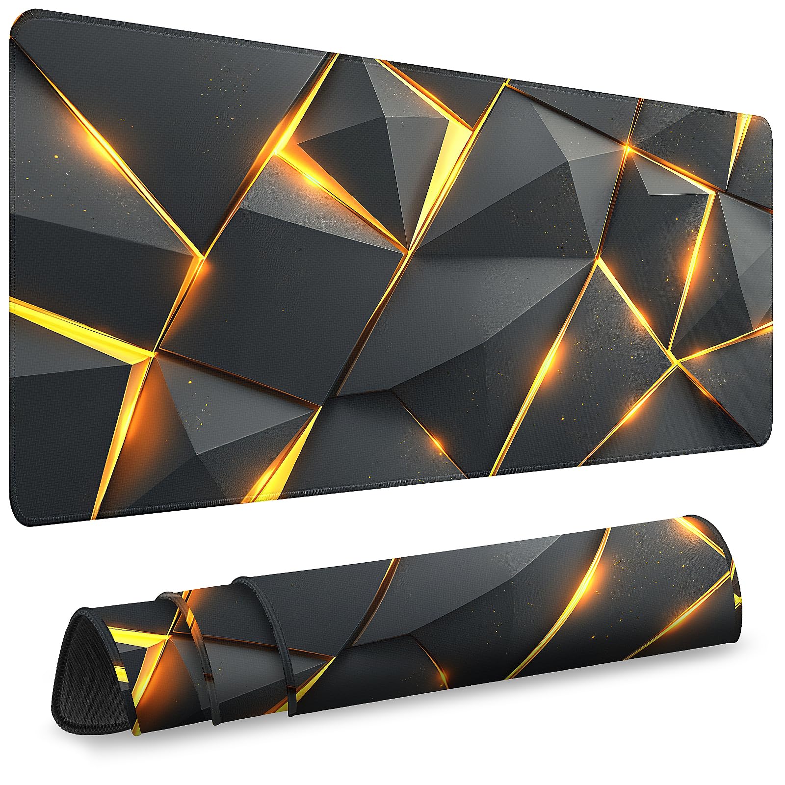 31.5-Inch Extended Gaming Mouse Pad with Non-Slip Base