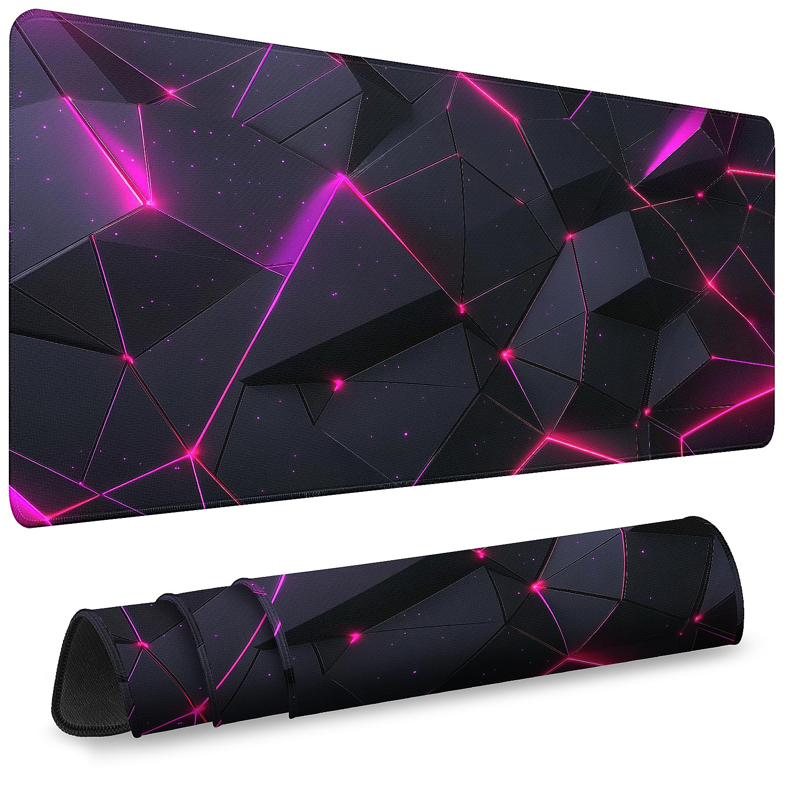 31.5-Inch Extended Gaming Mouse Pad with Non-Slip Base