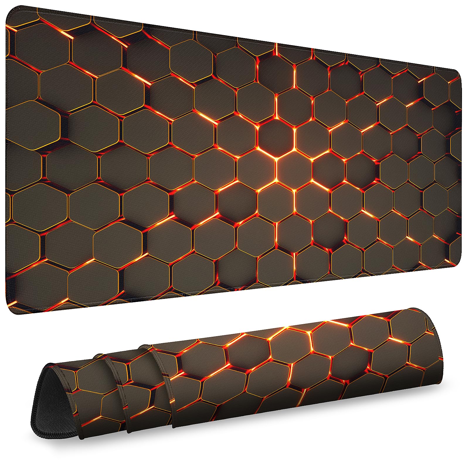 31.5-Inch Extended Gaming Mouse Pad with Non-Slip Base