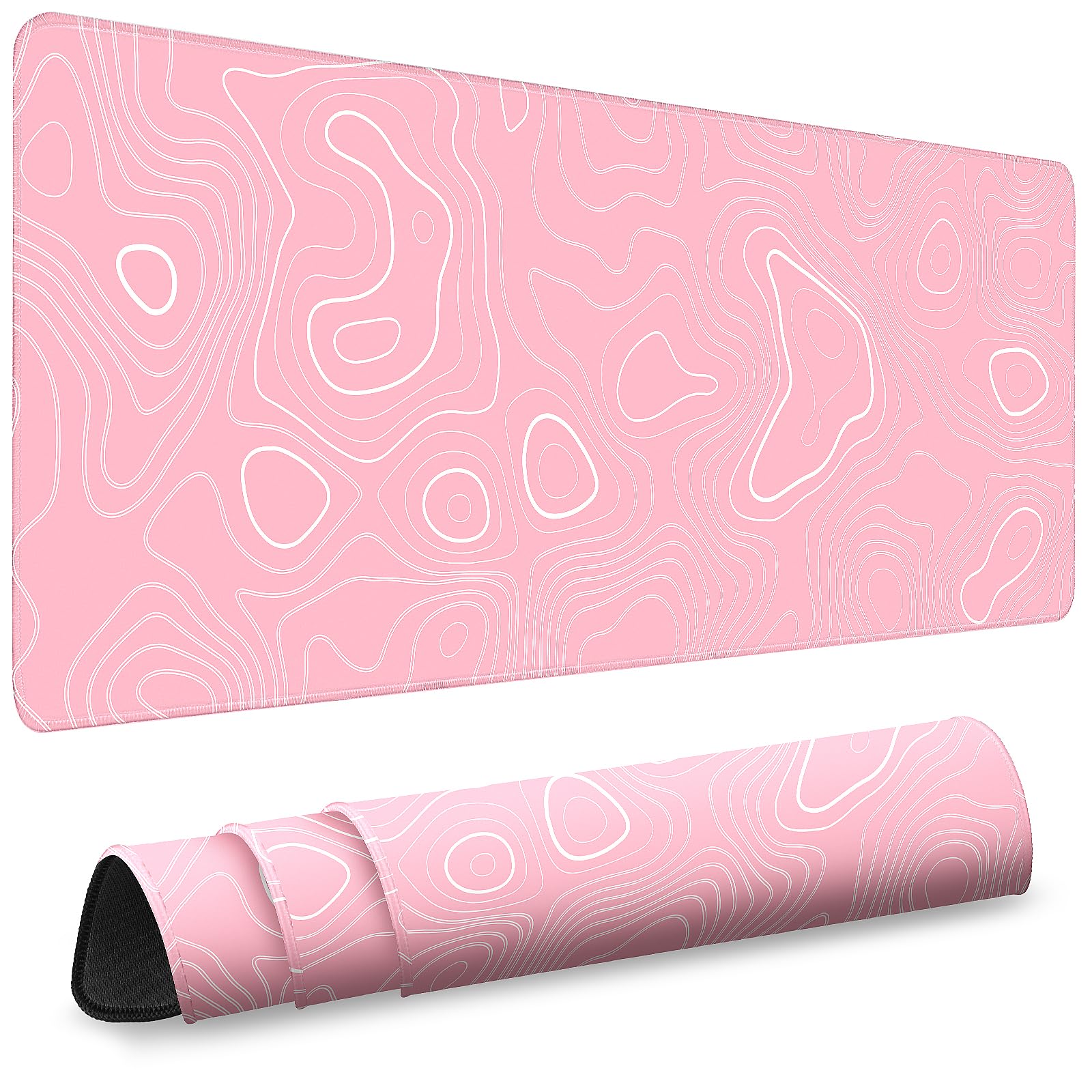 31.5-Inch Extended Gaming Mouse Pad with Non-Slip Base