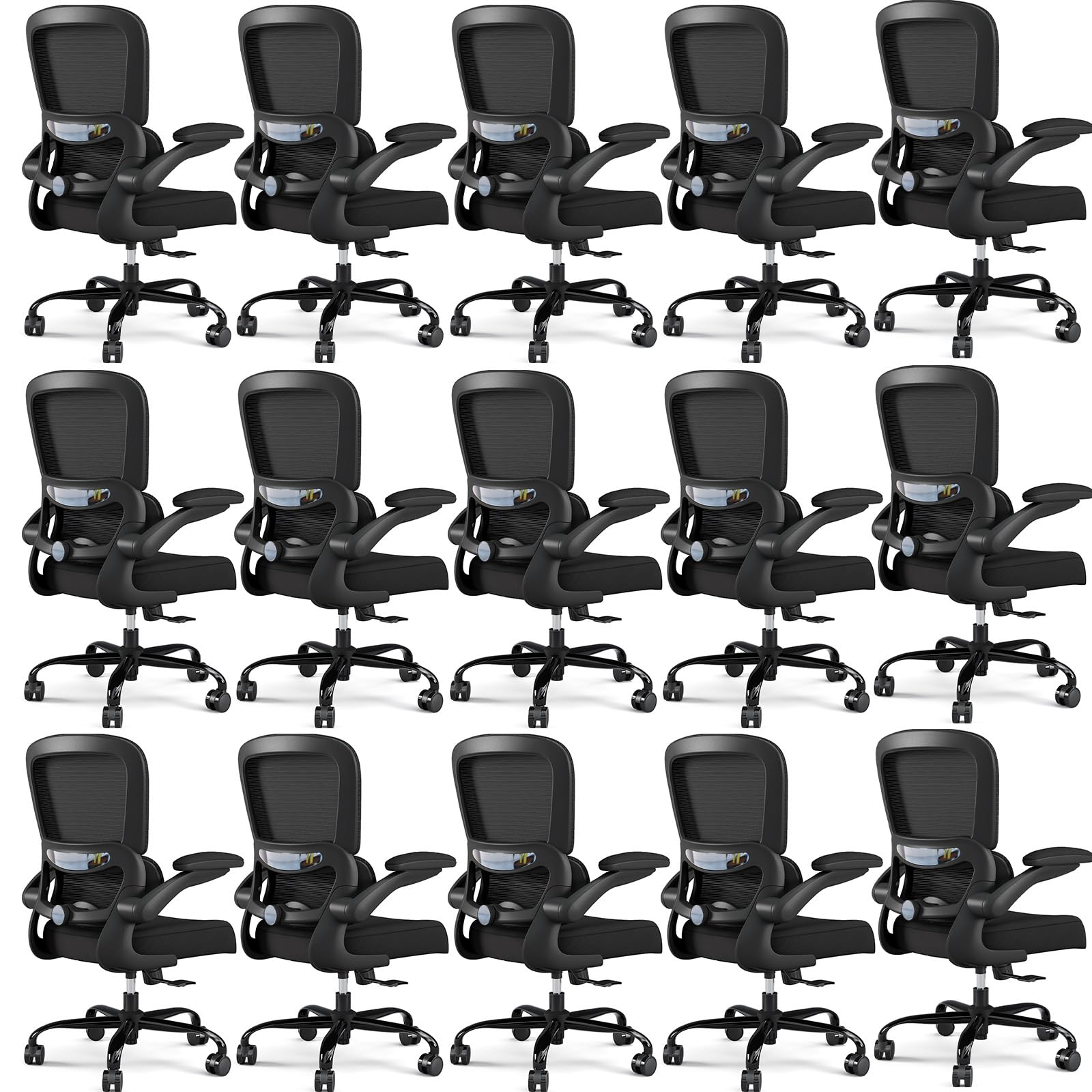 TRALT Ergonomic Mesh Office Chair with Lumbar Support