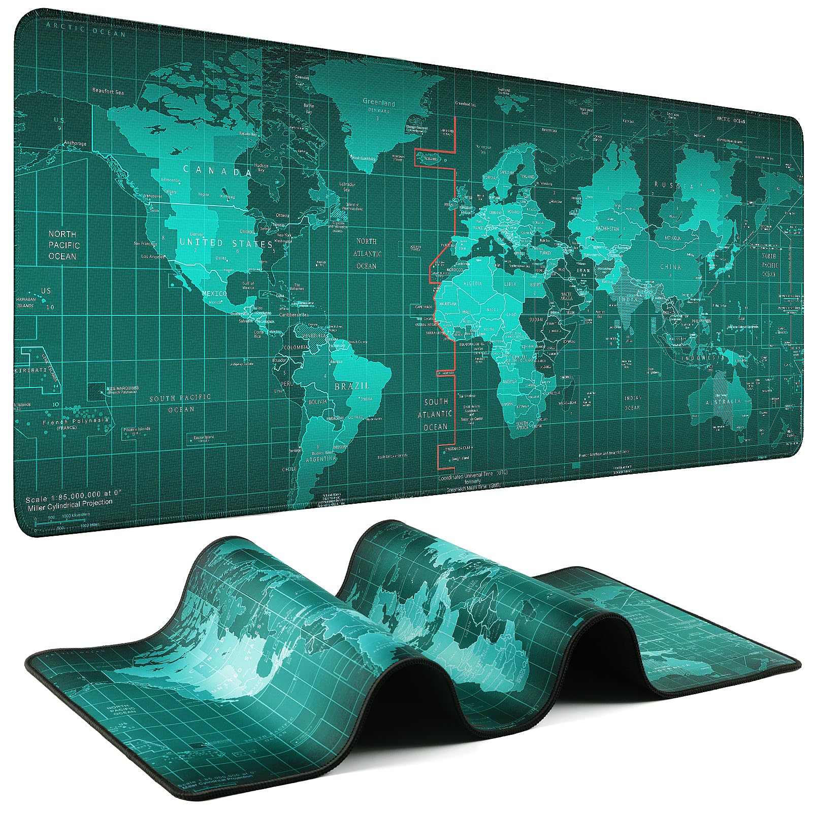 31.5-Inch Extended Gaming Mouse Pad with Non-Slip Base