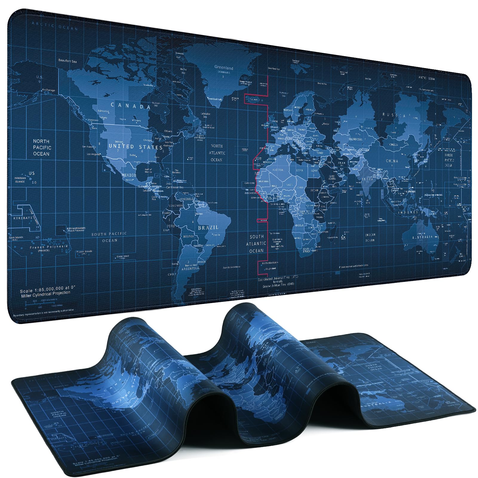 31.5-Inch Extended Gaming Mouse Pad with Non-Slip Base