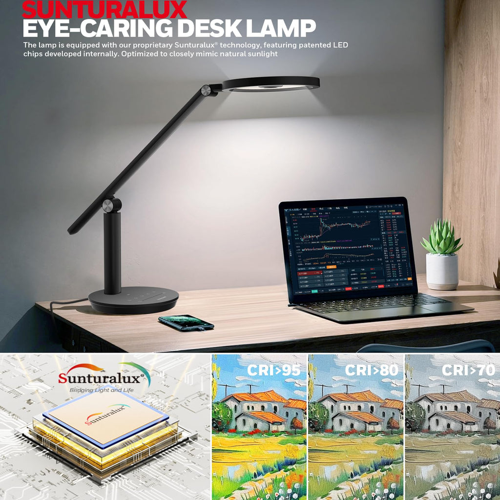 Honeywell H6 Sunturalux Eye-Caring LED Desk Lamp