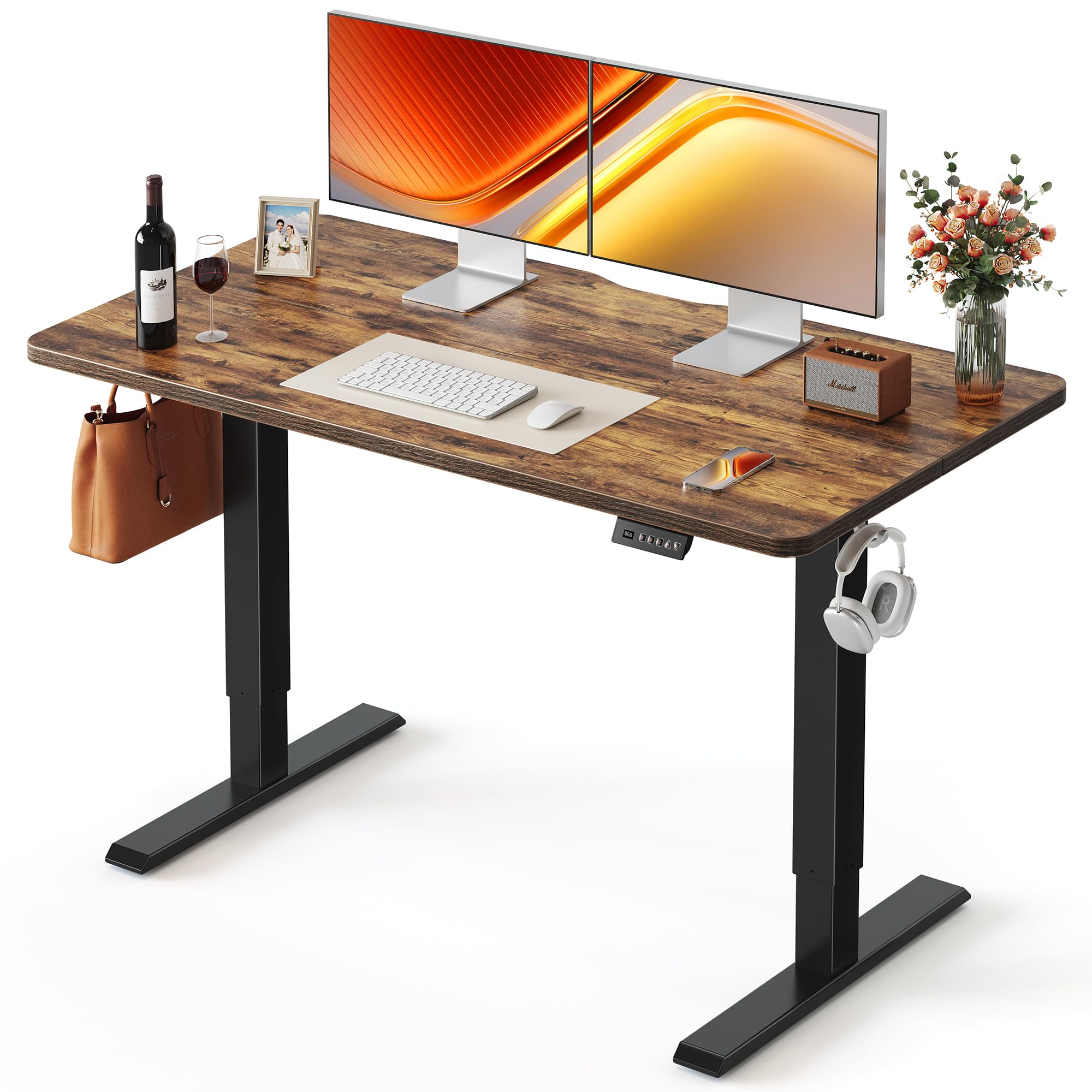 FEZIBO Electric Standing Desk with Adjustable Height