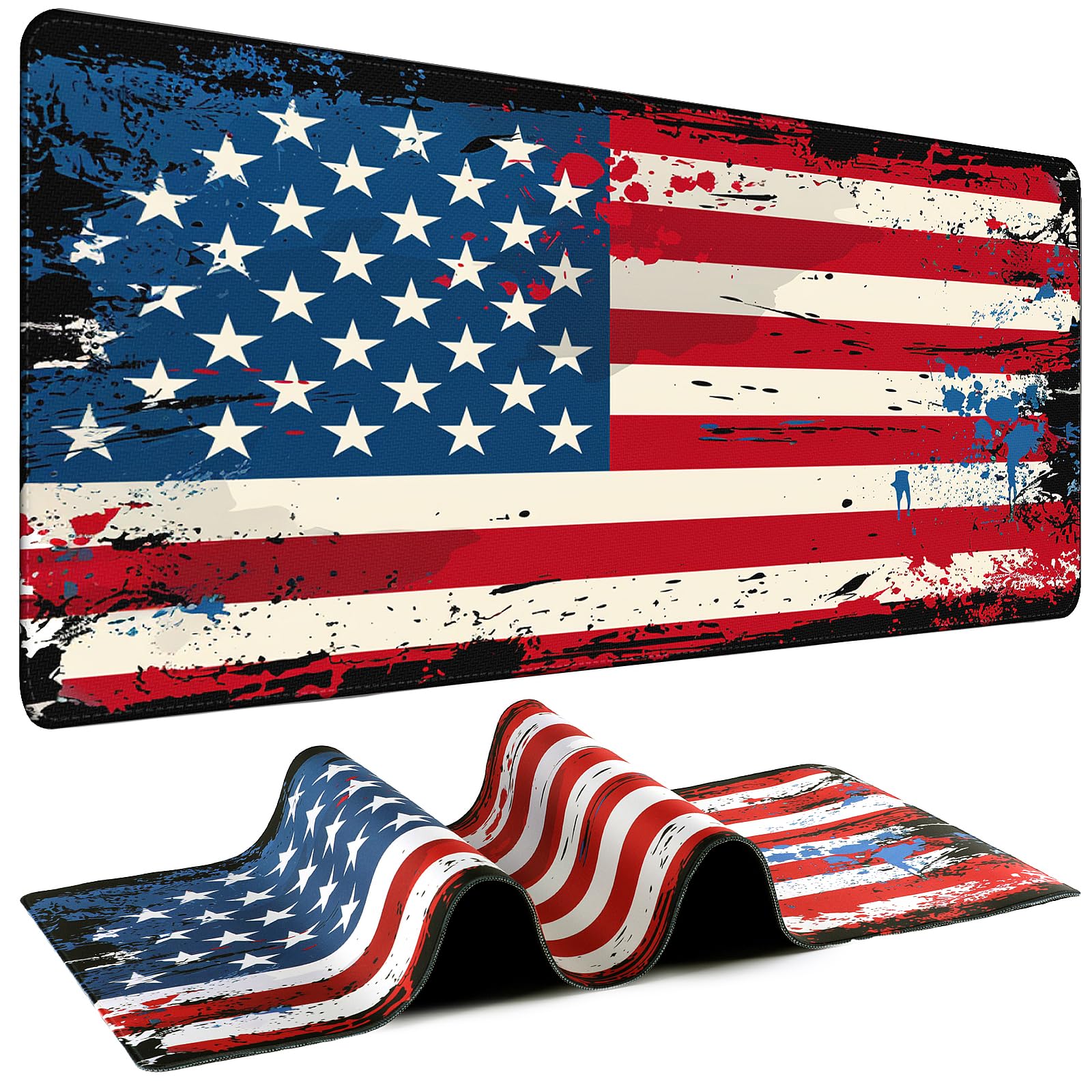 31.5-Inch Extended Gaming Mouse Pad with Non-Slip Base
