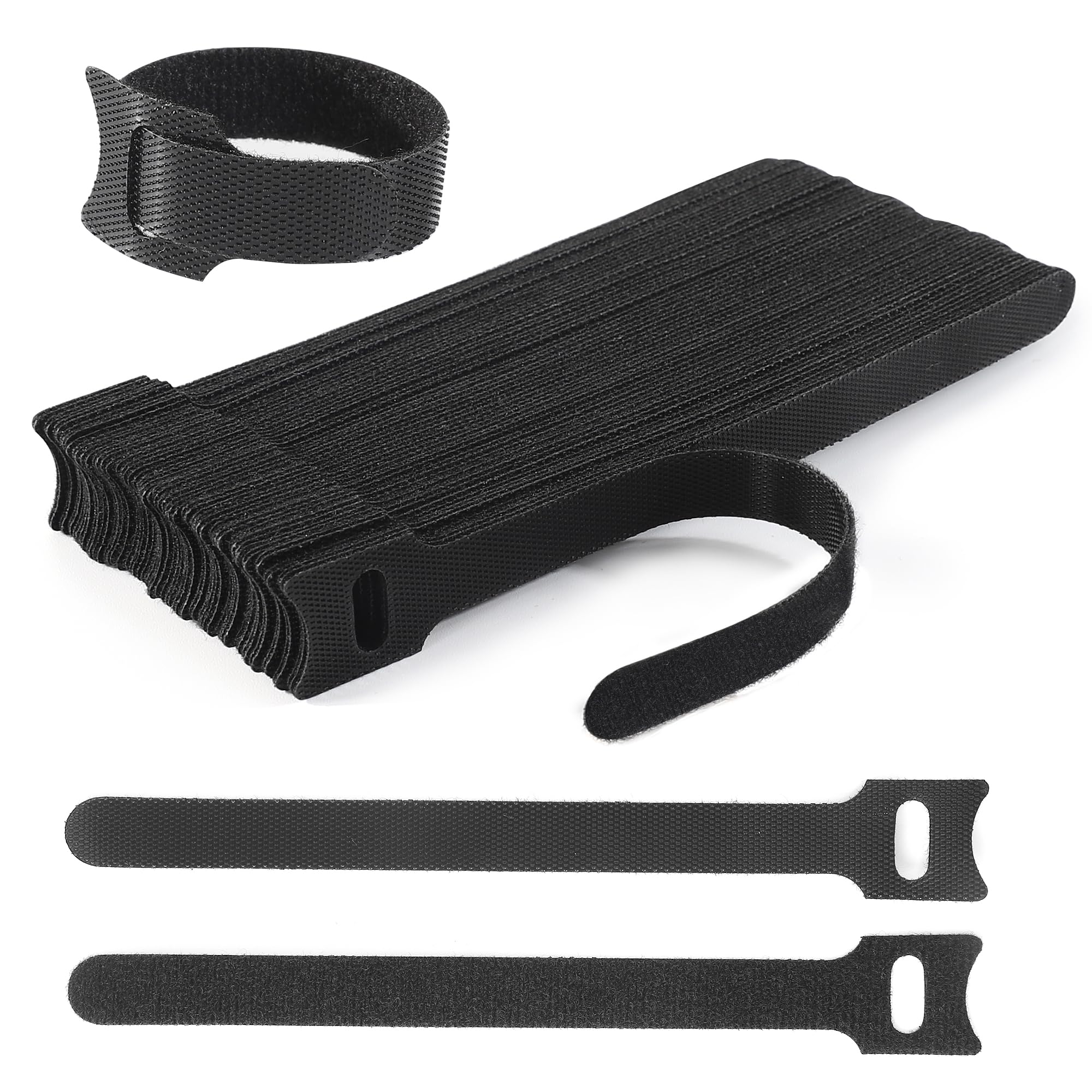 Nettbe Adjustable Cable Ties for Cord & Wire Management