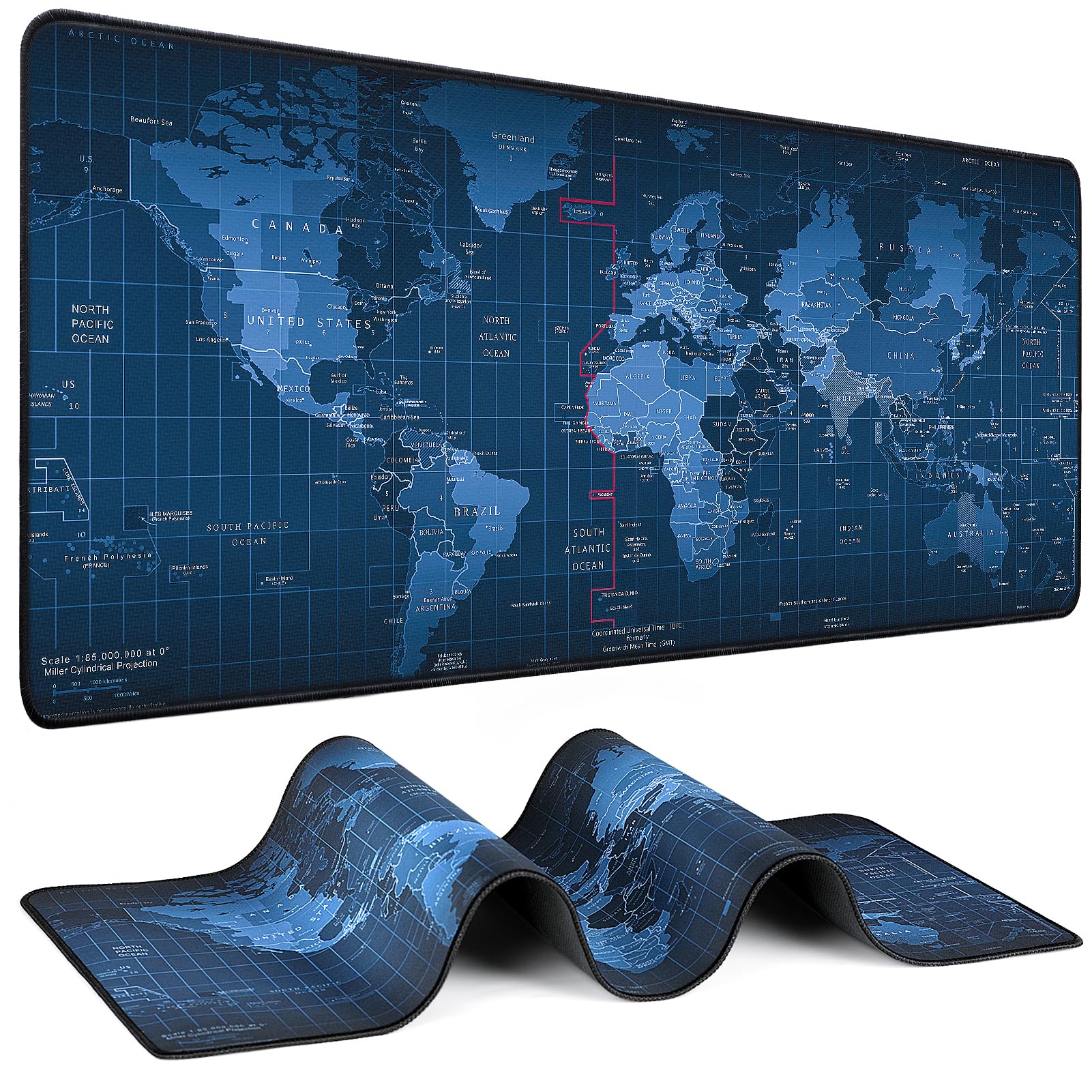 31.5-Inch Extended Gaming Mouse Pad with Non-Slip Base