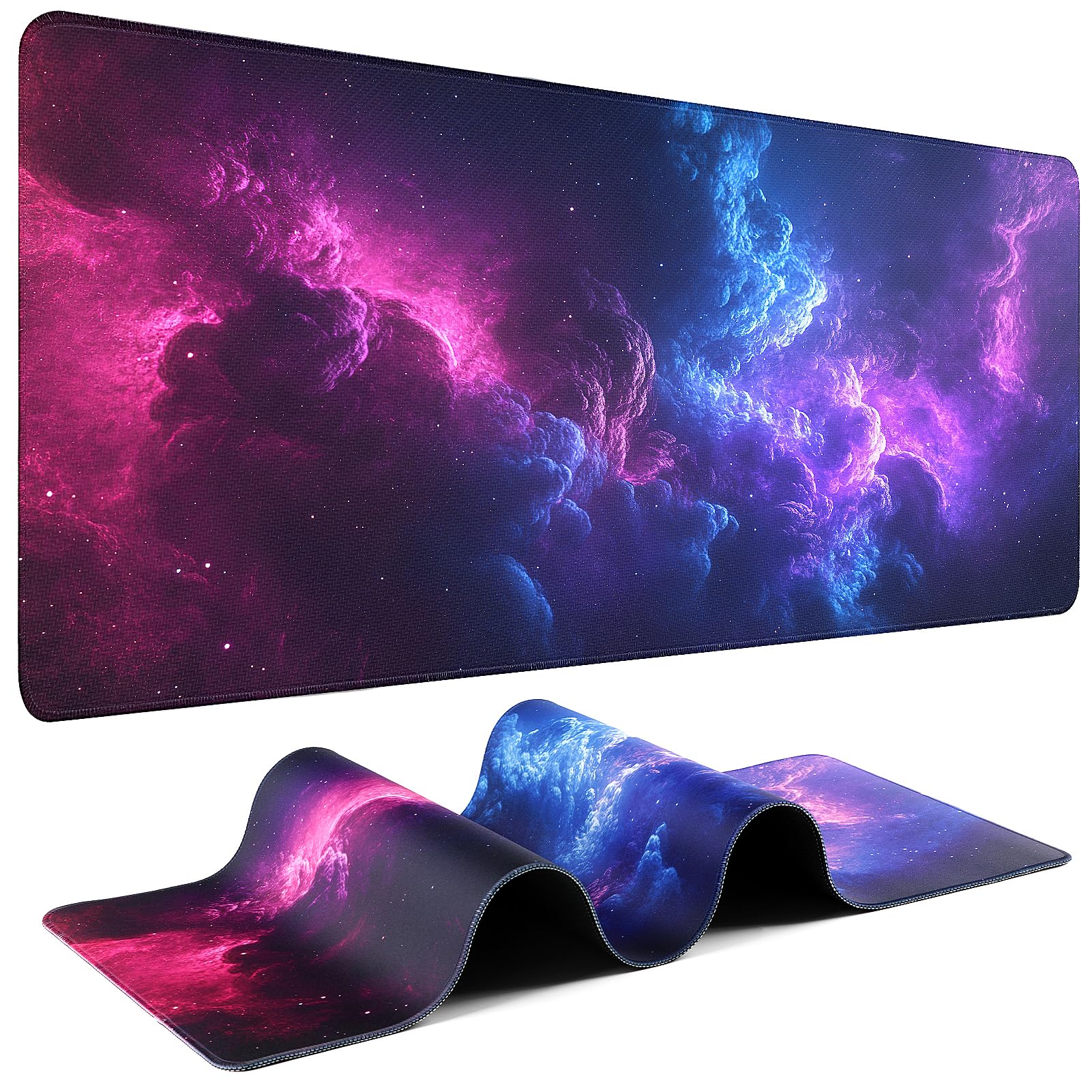 31.5-Inch Extended Gaming Mouse Pad with Non-Slip Base