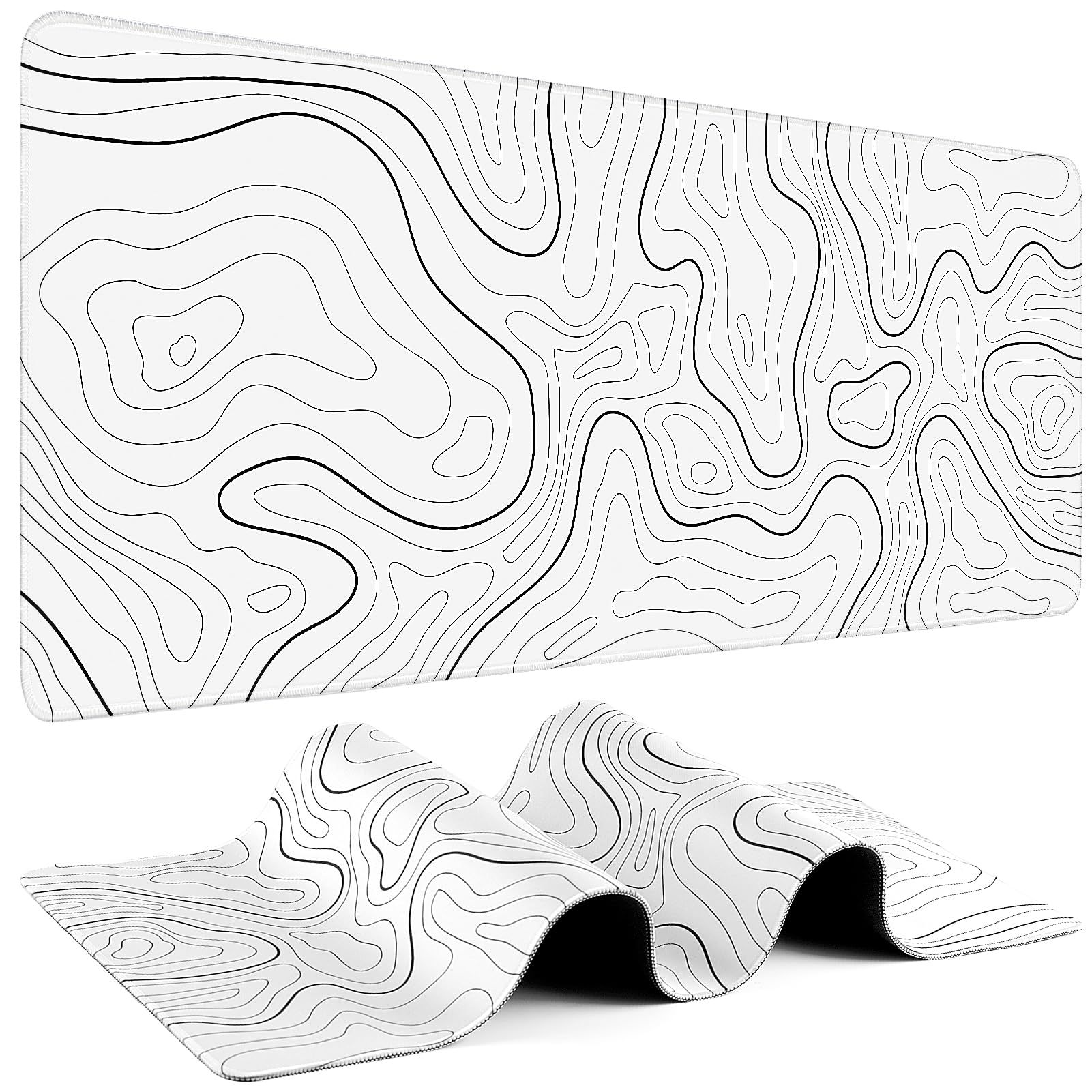 31.5-Inch Extended Gaming Mouse Pad with Non-Slip Base